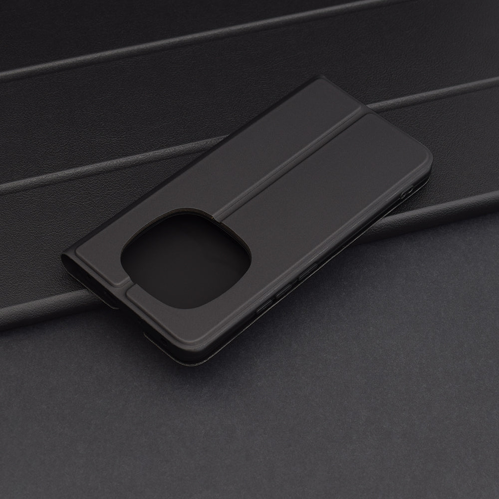 Husa pentru Xiaomi Poco X7 / Note 14 Pro 5G, Techsuit, Magskin Book, Neagra