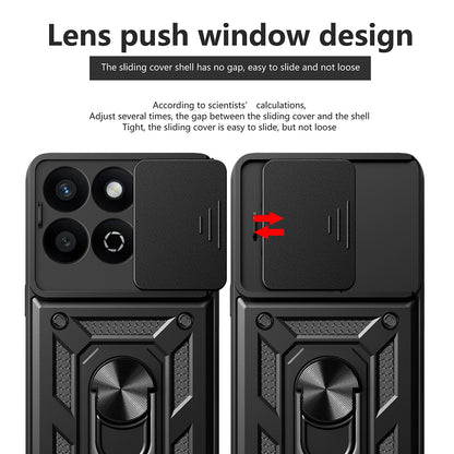 Husa pentru Xiaomi Poco X7 Pro, Techsuit, CamShield, Neagra