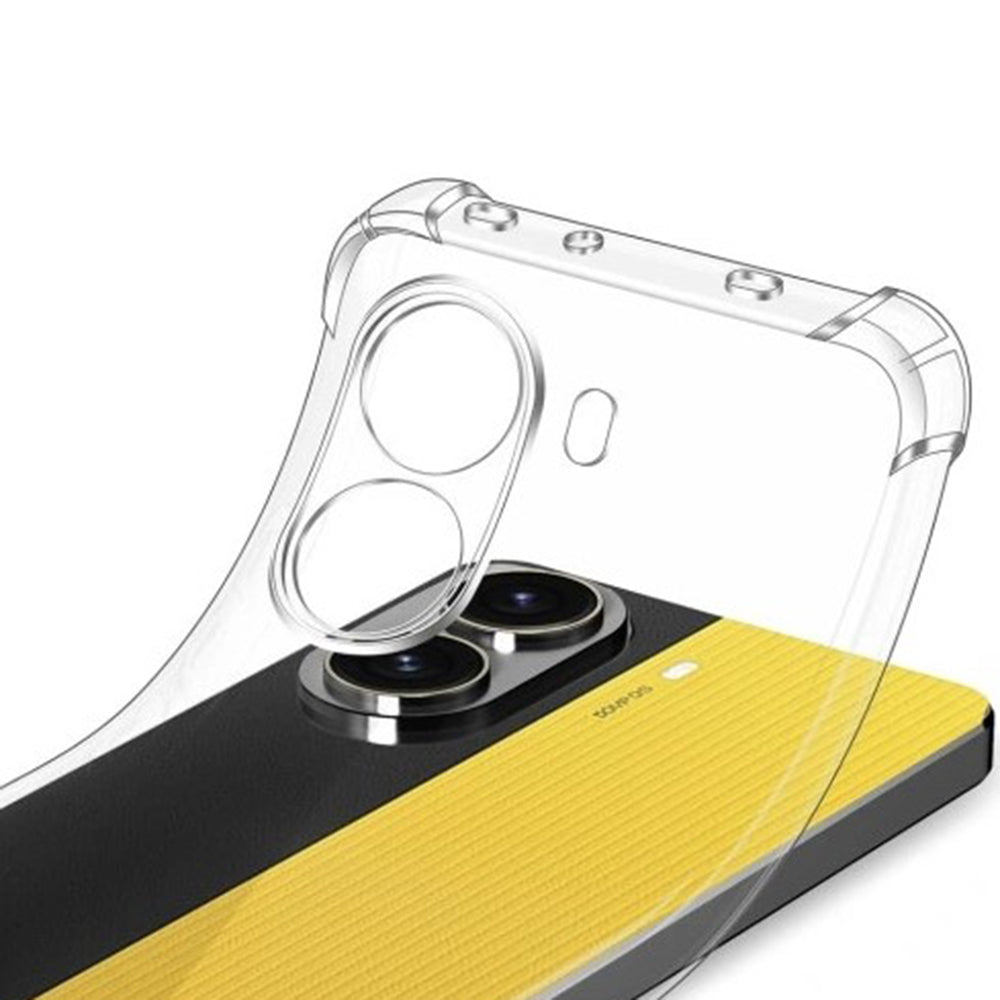 Husa pentru Xiaomi Poco X7 Pro, Techsuit, Shockproof Clear, Transparenta