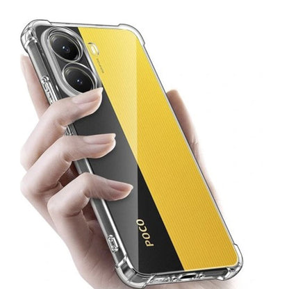 Husa pentru Xiaomi Poco X7 Pro, Techsuit, Shockproof Clear, Transparenta
