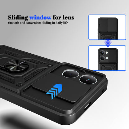 Husa pentru Xiaomi Poco X8 Pro Max, Techsuit, CamShield, Albastra