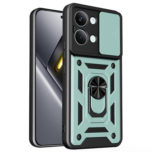 Husa pentru Xiaomi Poco X8 Pro Max, Techsuit, CamShield, Verde