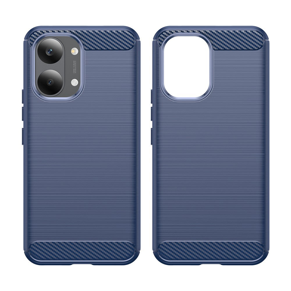 Husa pentru Xiaomi Poco X8 Pro Max, Techsuit, Carbon, Albastra