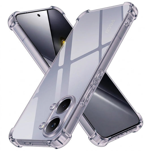 Husa pentru Xiaomi Poco X8 Pro Max, Techsuit, Shockproof Clear, Fumurie