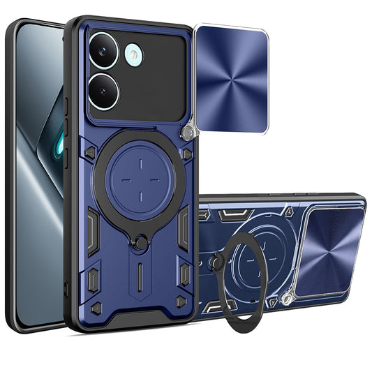 Husa pentru Xiaomi Poco X8 Pro, Techsuit, CamGuard Pro, Albastra
