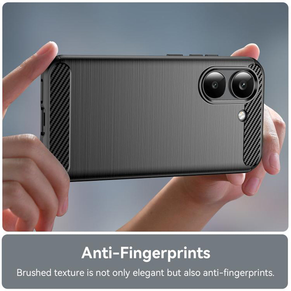 Husa pentru Xiaomi Poco X8 Pro, Techsuit, Carbon, Neagra