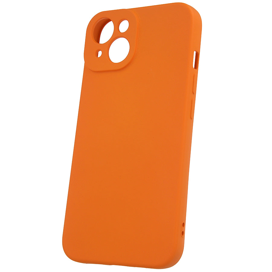 Husa pentru Xiaomi Poco C65 / Redmi 13C, OEM, Silicone, Portocalie