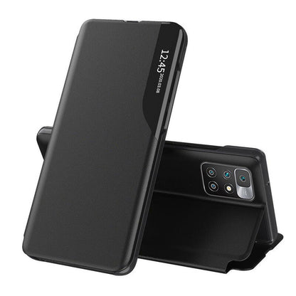 Husa pentru Xiaomi Redmi 10 2022 / 10 (2021), Techsuit, eFold, Neagra