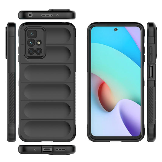 Husa pentru Xiaomi Redmi 10 2022 / 10 (2021), Techsuit, Magic Shield, Neagra