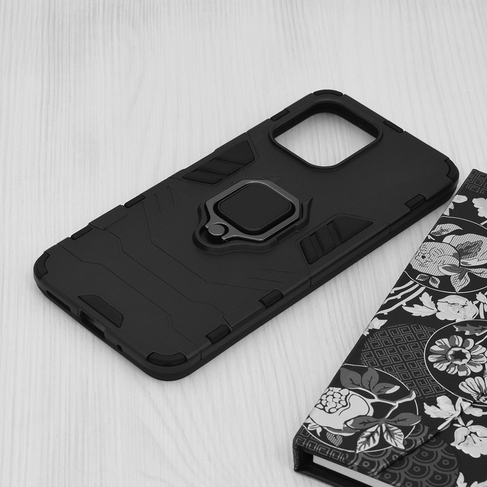 Husa pentru Xiaomi Redmi 12 5G / 12, Techsuit, Shield, Neagra