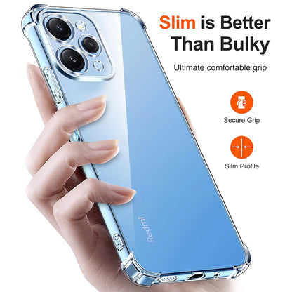 Husa pentru Xiaomi Redmi 12 5G / 12, Techsuit, Shockproof Clear, Transparenta