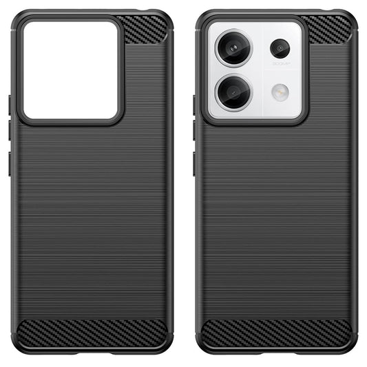Husa pentru Xiaomi Redmi 13C 5G / 13C / Poco C65, Techsuit, Carbon, Neagra