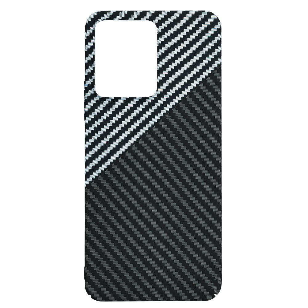 Husa pentru Xiaomi Redmi 13C 5G / 13C / Poco C65, Techsuit, Carbonite FiberShell, Neagra Gri