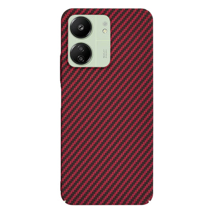 Husa pentru Xiaomi Redmi 13C 5G / 13C / Poco C65, Techsuit, Carbonite FiberShell, Rosie