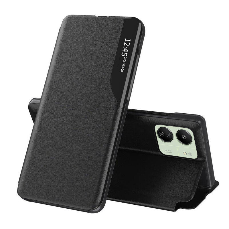 Husa pentru Xiaomi Redmi 13C 5G / 13C / Poco C65, Techsuit, eFold, Neagra