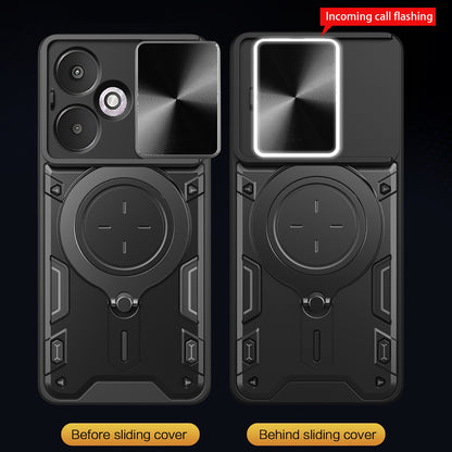 Husa pentru Xiaomi Redmi 13C 5G, Techsuit, CamGuard Pro, Mov