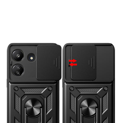 Husa pentru Xiaomi Redmi 13C 5G, Techsuit, CamShield, Roz