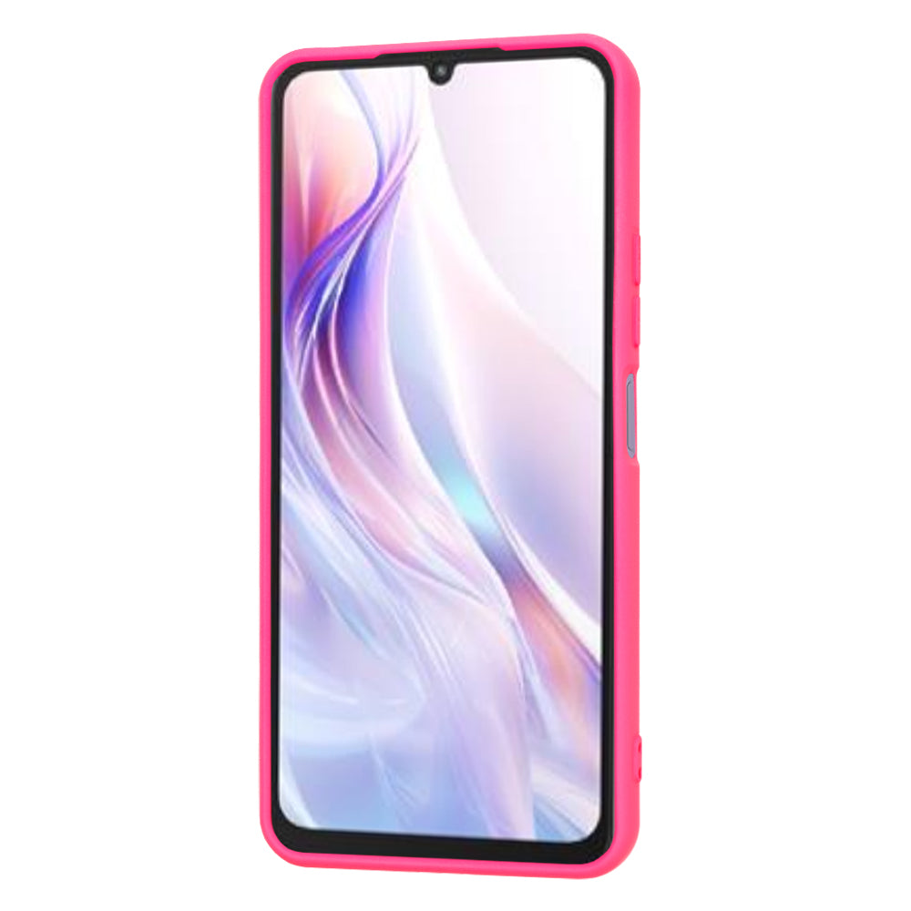 Husa pentru Xiaomi Redmi 13C 5G, Techsuit, SoftFlex, Roz Inchis