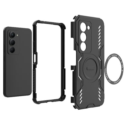 Husa pentru Xiaomi Redmi 15 5G / 15 4G, Techsuit, ArmorMag, Neagra