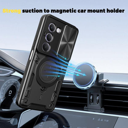 Husa pentru Xiaomi Redmi 15 5G / 15 4G, Techsuit, CamGuard Pro, Mov