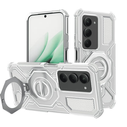 Husa pentru Xiaomi Redmi 15 5G / 15 4G, Techsuit, Carbon Shield Pro, Alba