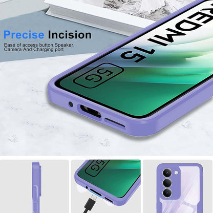 Husa pentru Xiaomi Redmi 15 5G / 15 4G, Techsuit, ColorVerse 360, Mov