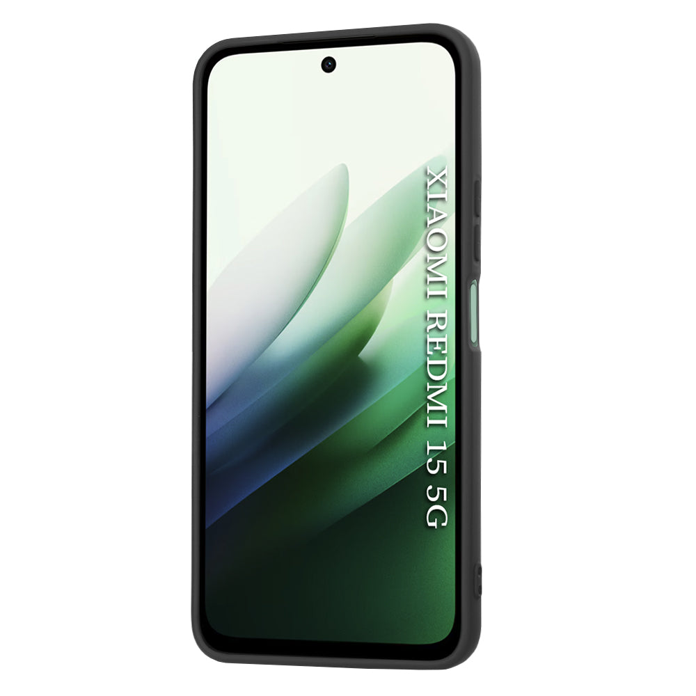 Husa pentru Xiaomi Redmi 15 5G / 15 4G, Techsuit, SoftFlex, Neagra