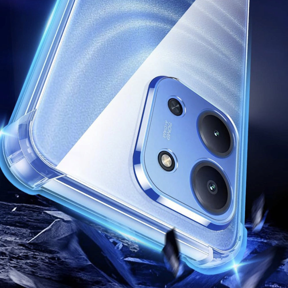 Husa pentru Xiaomi Redmi 15C 5G / 15C 4G, Techsuit, Shockproof Clear, Transparenta