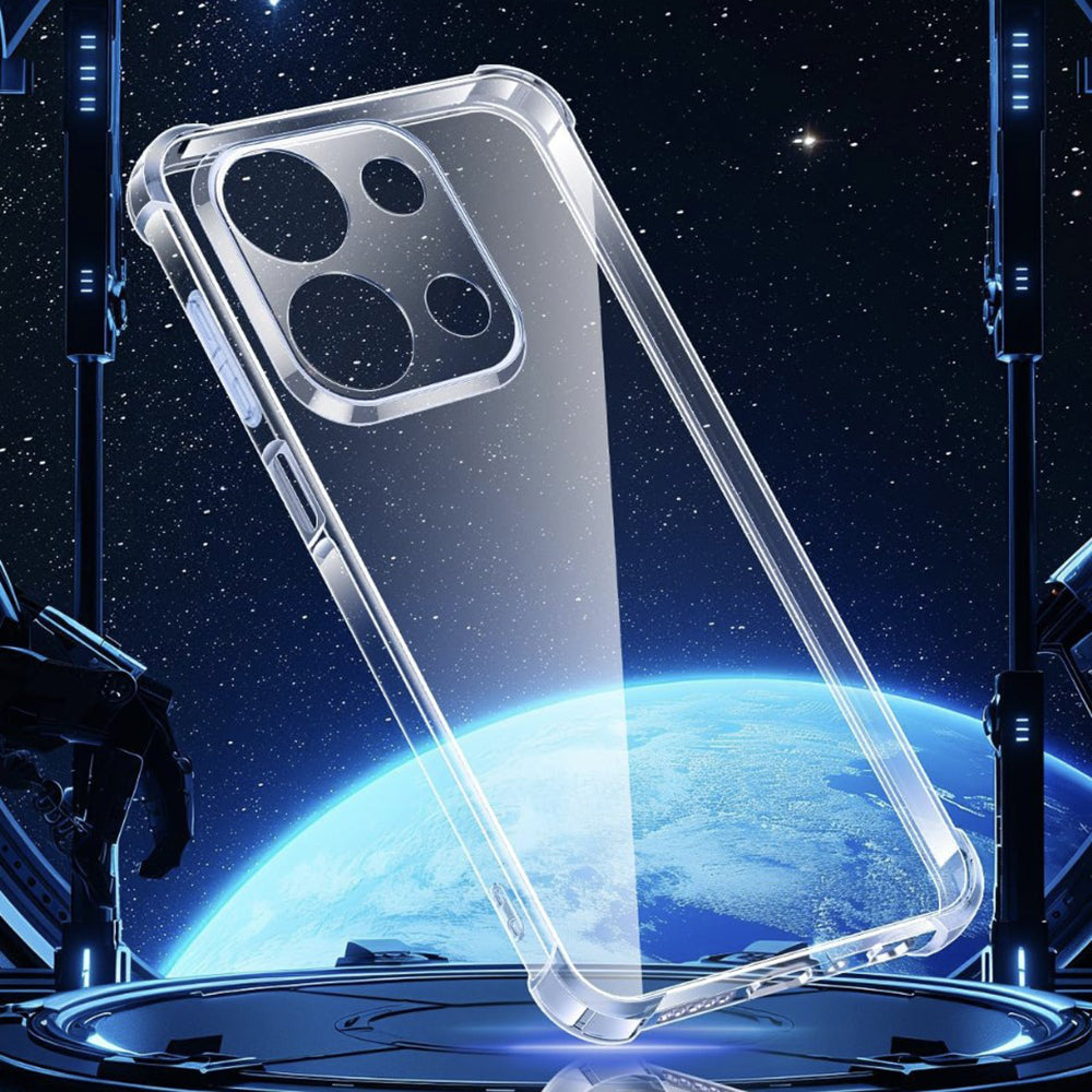 Husa pentru Xiaomi Redmi 15C 5G / 15C 4G, Techsuit, Shockproof Clear, Transparenta