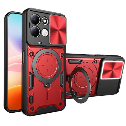 Husa pentru Xiaomi Redmi 17 5G / 17 4G, Techsuit, CamGuard Pro, Rosie