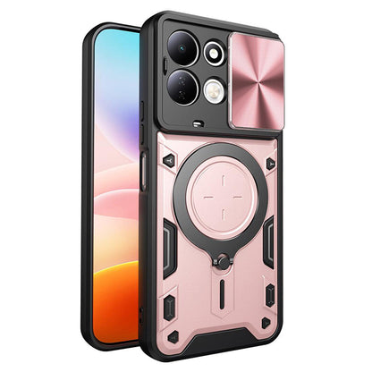 Husa pentru Xiaomi Redmi 17 5G / 17 4G, Techsuit, CamGuard Pro, Roz Aurie