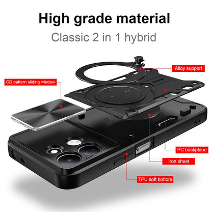 Husa pentru Xiaomi Redmi 17 5G / 17 4G, Techsuit, CamGuard Pro, Roz Aurie