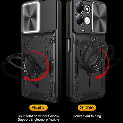 Husa pentru Xiaomi Redmi 17 5G / 17 4G, Techsuit, CamGuard Pro, Roz Aurie