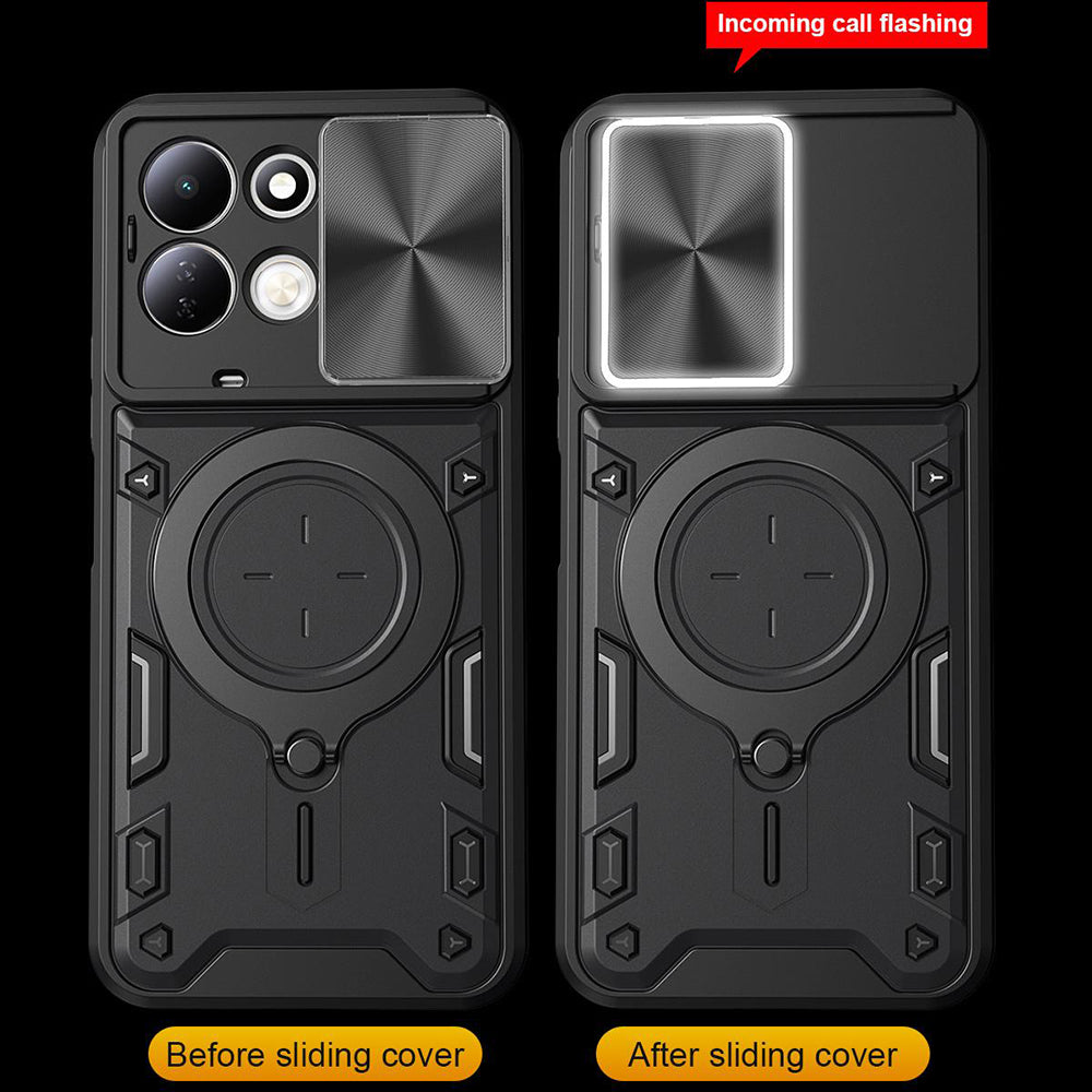 Husa pentru Xiaomi Redmi 17 5G / 17 4G, Techsuit, CamGuard Pro, Roz Aurie