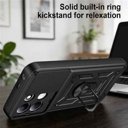 Husa pentru Xiaomi Redmi 17 5G / 17 4G, Techsuit, CamShield, Roz Aurie