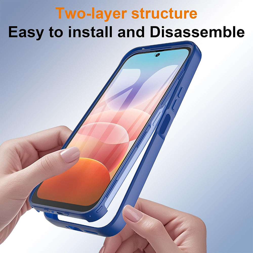 Husa pentru Xiaomi Redmi 17 5G / 17 4G, Techsuit, ColorVerse 360, Albastra