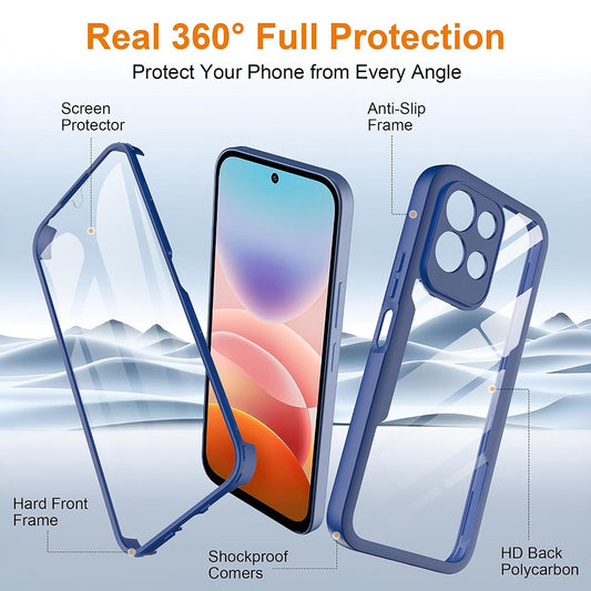 Husa pentru Xiaomi Redmi 17 5G / 17 4G, Techsuit, ColorVerse 360, Roz