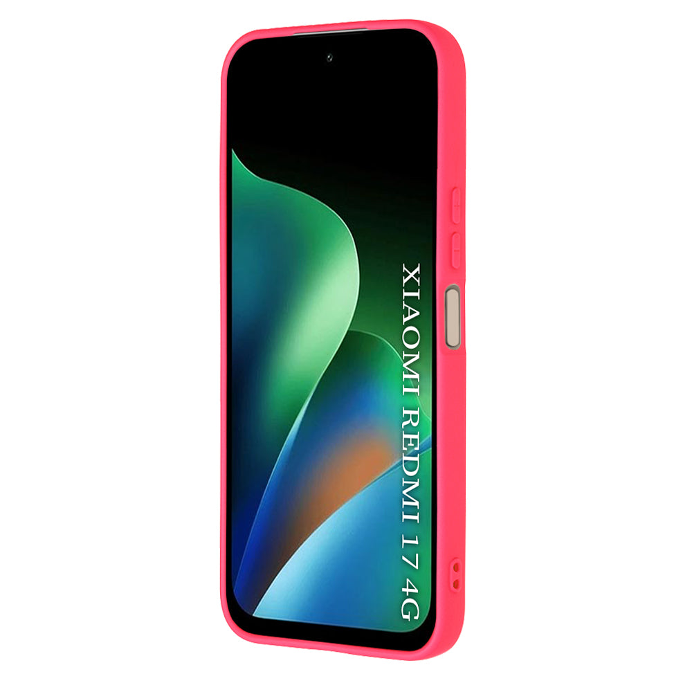 Husa pentru Xiaomi Redmi 17 5G / 17 4G, Techsuit, SoftFlex, Roz Inchis
