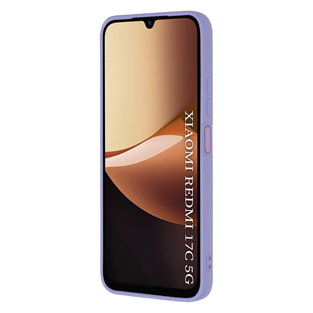 Husa pentru Xiaomi Redmi 17C 5G, Techsuit, SoftFlex, Mov Deschis