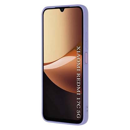 Husa pentru Xiaomi Redmi 17C 5G, Techsuit, SoftFlex, Mov Deschis