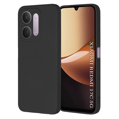Husa pentru Xiaomi Redmi 17C 5G, Techsuit, SoftFlex, Neagra