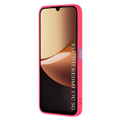 Husa pentru Xiaomi Redmi 17C 5G, Techsuit, SoftFlex, Roz Inchis