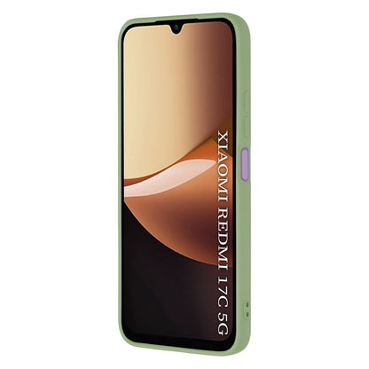 Husa pentru Xiaomi Redmi 17C 5G, Techsuit, SoftFlex, Verde Deschis