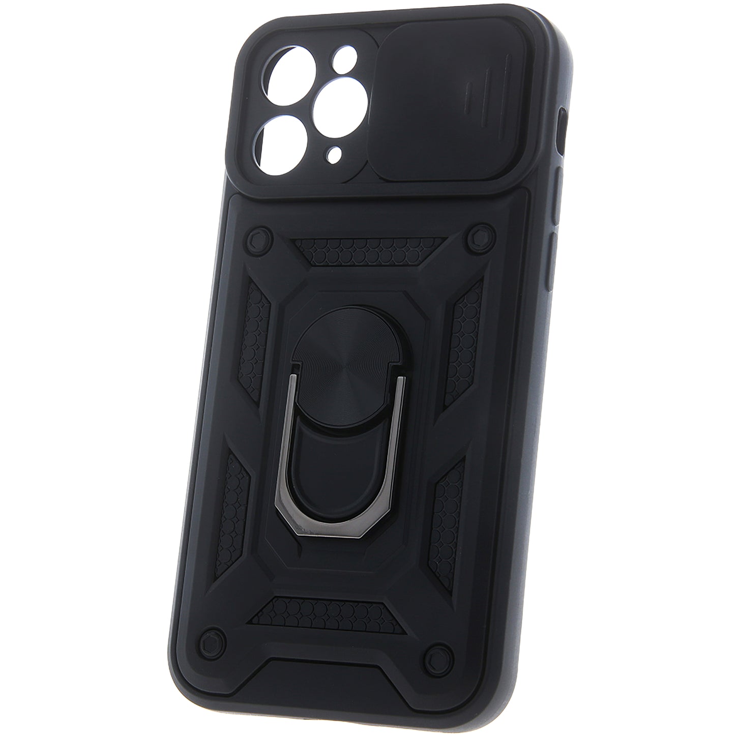 Husa pentru Xiaomi Redmi A2 / A1, OEM, Defender Slide, Neagra