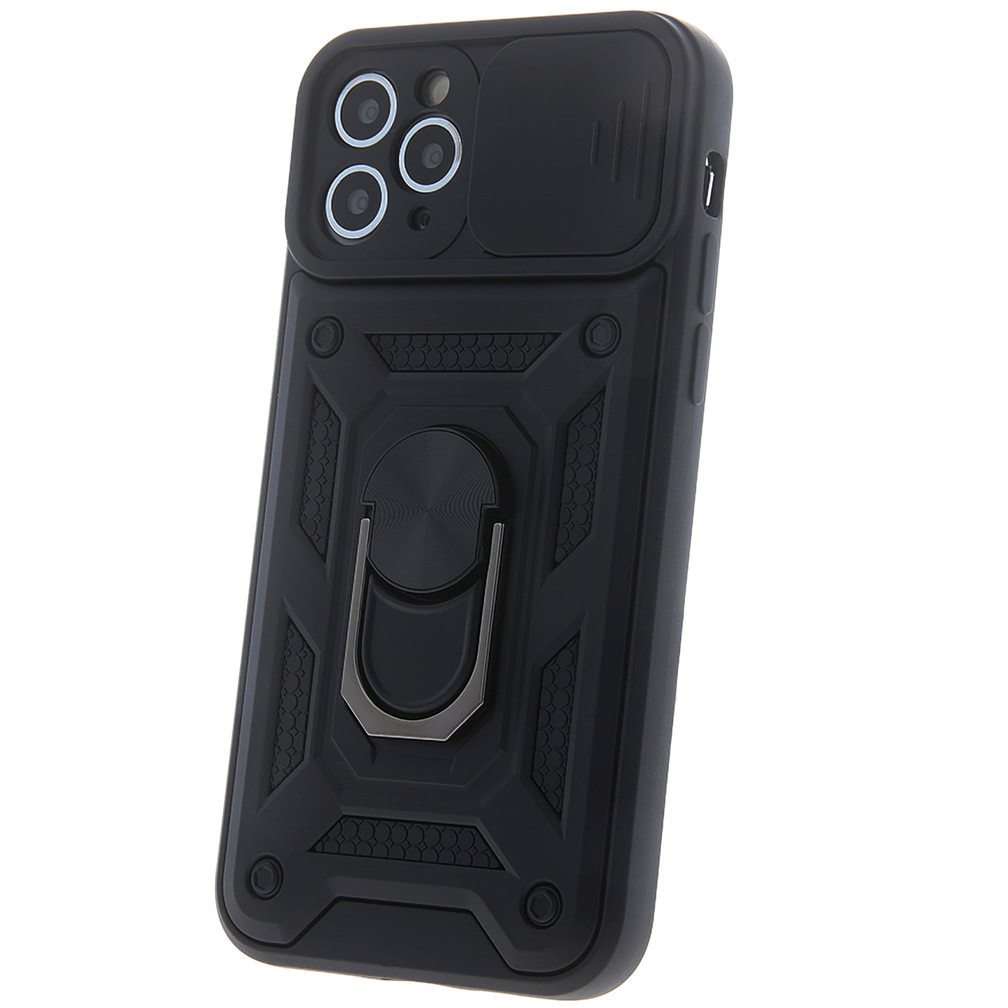 Husa pentru Xiaomi Redmi A2 / A1, OEM, Defender Slide, Neagra