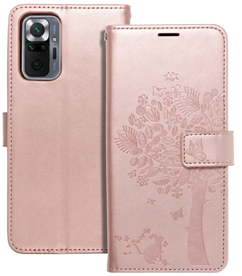 Husa pentru Xiaomi Redmi Note 10 Pro, OEM, MEZZO Tree, Roz Aurie