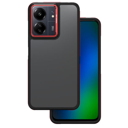 Husa pentru Xiaomi Poco M6 / Redmi 13C 5G, OEM, Crystal Black, Rosie