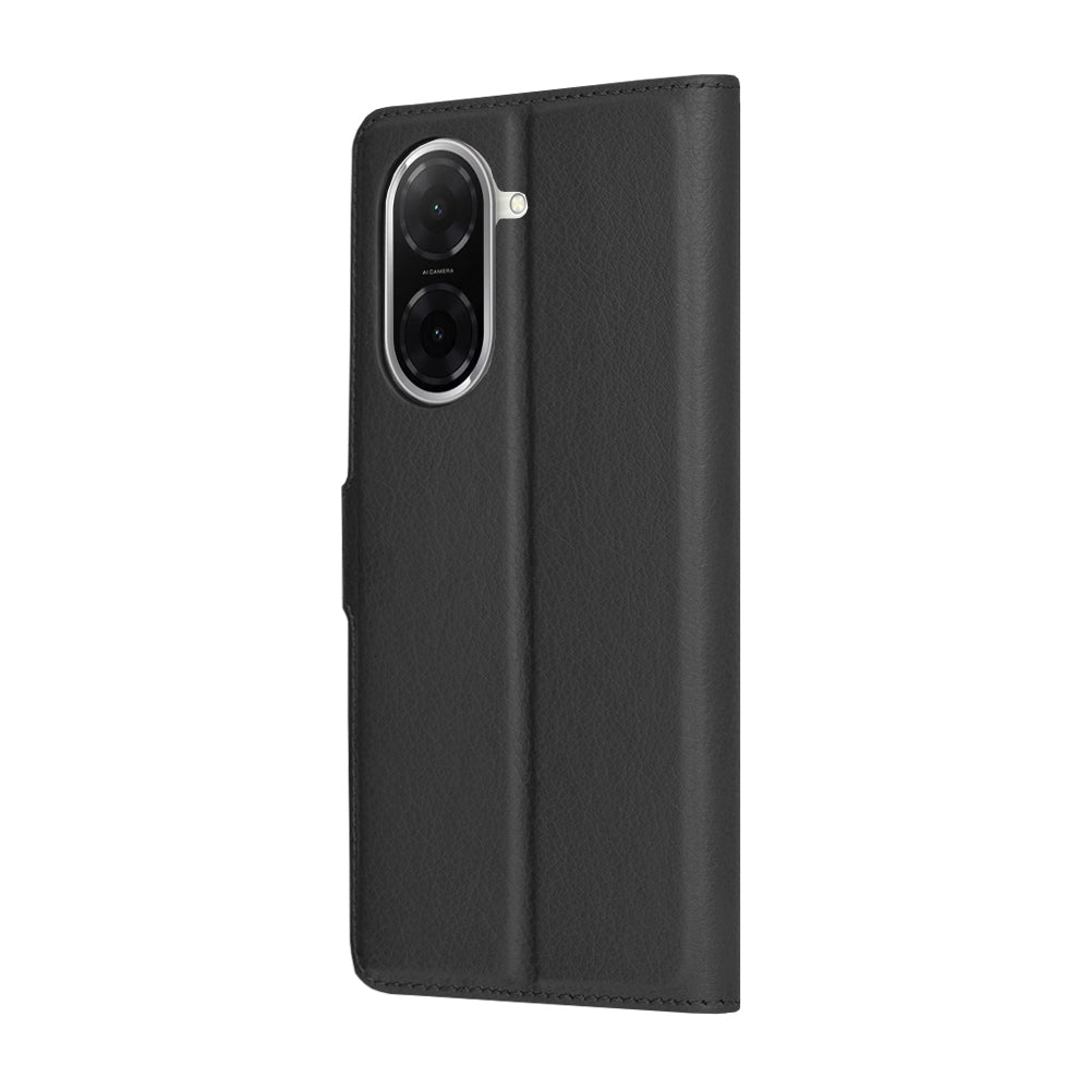 Husa pentru Xiaomi Redmi A5 4G (Regional), Techsuit, Leather Folio, Neagra