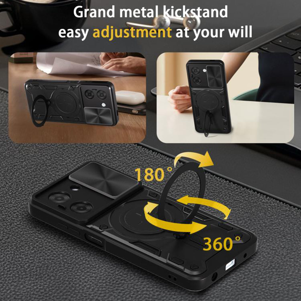 Husa pentru Xiaomi Redmi A5 4G (Regional), Techsuit, CamGuard Pro, Neagra