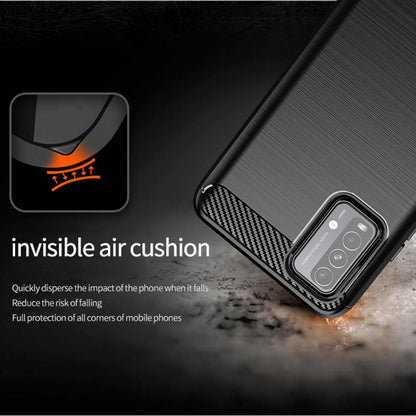 Husa pentru Xiaomi Redmi 9 Power / 9T, Techsuit, Carbon, Neagra